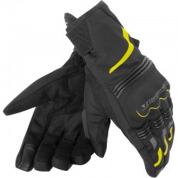 DAINESE TEMPEST UNISEX D-DRY CURTOS BLACK/FLUO YELLOW