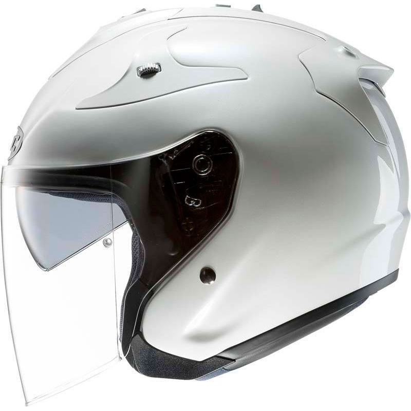 Helmet HJC FG-JET DUKSHAFT WHITE/BLACK S : : Automotive