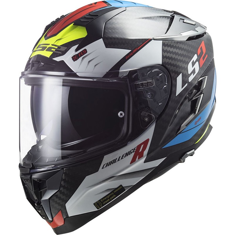 CASCO LS2 FF327 CHALLENGER C THORN PINK - Santamaría Motor