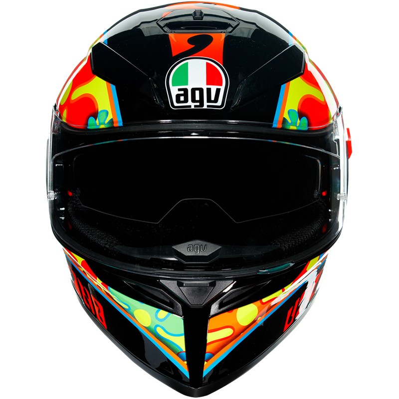 AGV AGV K-3 Sv Rossi Valencia 2003 Size Ms Motorcycle Helmet Full Face Sport Racing 