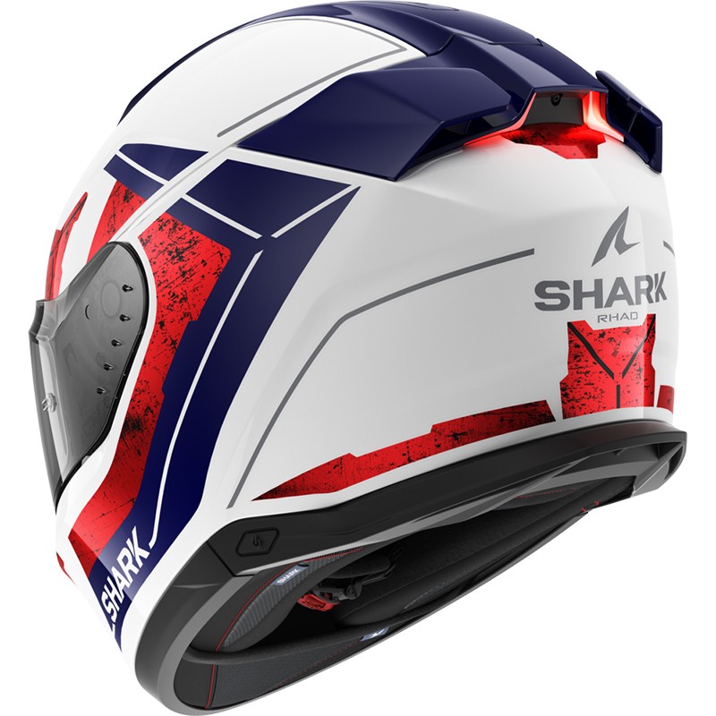 Shark Casco Moto Integral SKWAL i3 Linik azul rojo