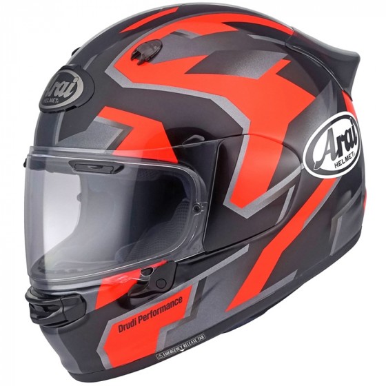 Casque Arai Tour-X 5 Cosmic rouge