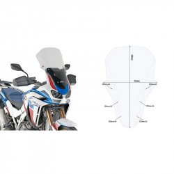 GIVI WINDSHIELD HONDA CRF 1100L AFRICA TWIN / ADVENTURE SPORT